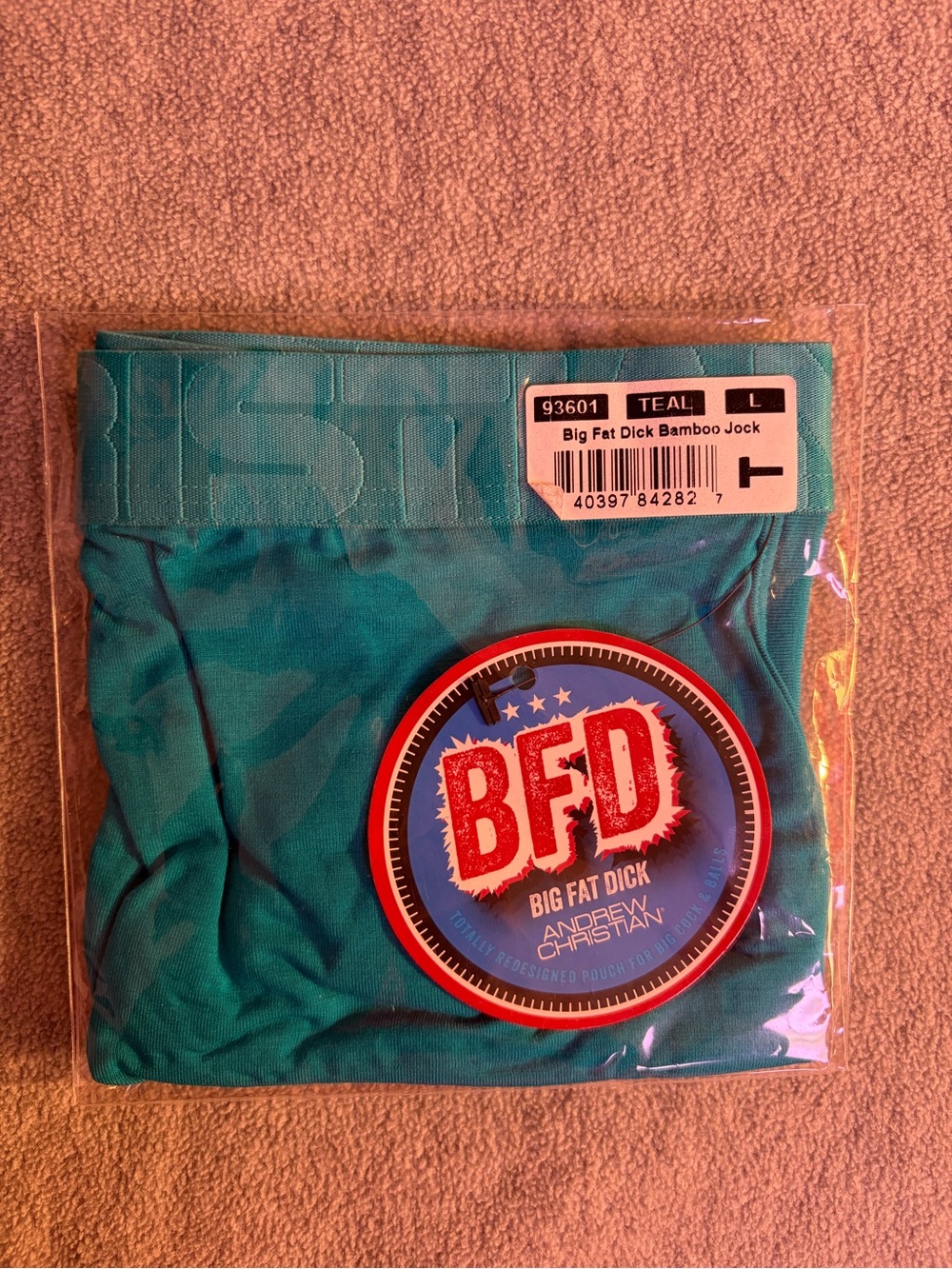 Andrew Christian Teal BFD Bamboo Jock